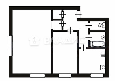 44,2 м², 2-комнатная квартира 6 050 000 ₽ - изображение 65