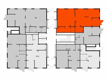 163,8 м², помещение свободного назначения 52 132 624 ₽ - изображение 83