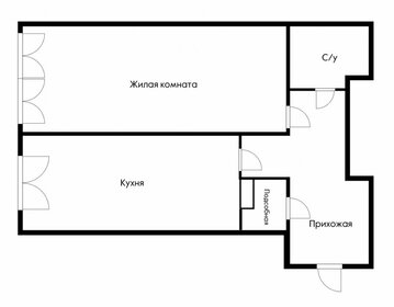 Квартира 75,8 м², 1-комнатная - изображение 1