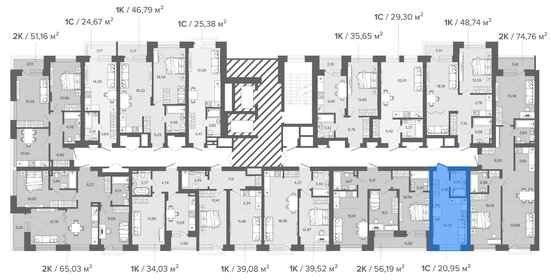 Квартира 21 м², студия - изображение 2