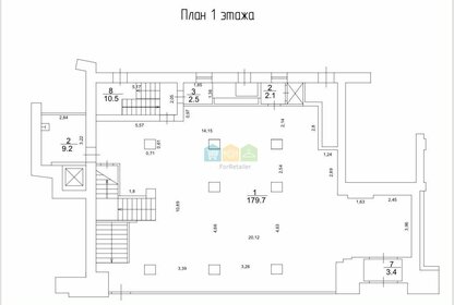 577,3 м², торговое помещение 4 999 995 ₽ в месяц - изображение 33