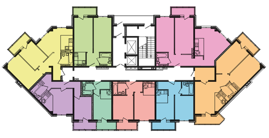 69 м², 3-комнатная квартира 7 038 000 ₽ - изображение 18