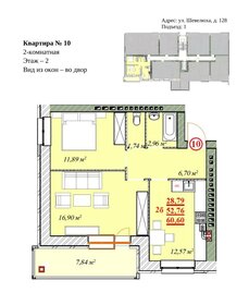 75,3 м², 2-комнатная квартира 8 100 000 ₽ - изображение 69