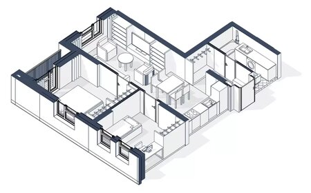 Квартира 64 м², 2-комнатная - изображение 1