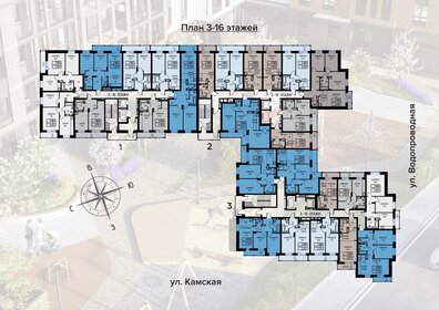 53,2 м², 2-комнатная квартира 6 809 000 ₽ - изображение 50