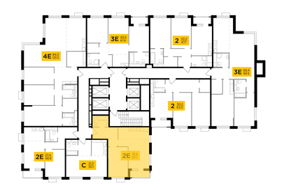 49,1 м², 2-комнатная квартира 23 650 000 ₽ - изображение 89