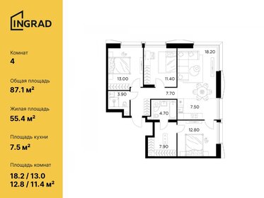 330 м², 6-комнатная квартира 246 400 512 ₽ - изображение 91