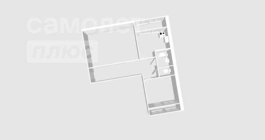 57,6 м², 2-комнатная квартира 4 700 000 ₽ - изображение 17