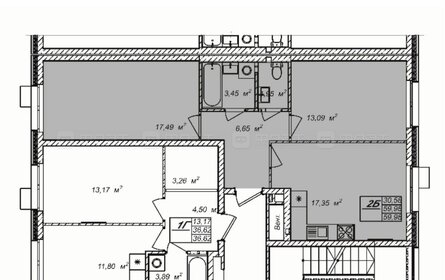 Квартира 60 м², 2-комнатная - изображение 2