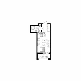 22,8 м², квартира-студия 2 732 400 ₽ - изображение 36