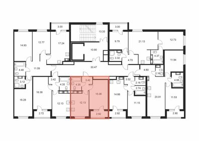 36,4 м², 1-комнатная квартира 5 755 940 ₽ - изображение 37