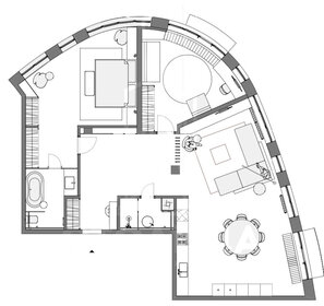 Квартира 129,4 м², 4-комнатная - изображение 1