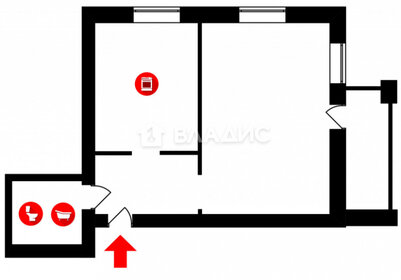 60,7 м², 1-комнатная квартира 8 250 000 ₽ - изображение 18