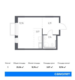 25,3 м², квартира-студия 5 500 000 ₽ - изображение 34