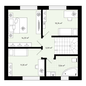 83 м², 3-комнатная квартира 11 500 000 ₽ - изображение 29