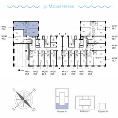 Квартира 79,2 м², 2-комнатная - изображение 2