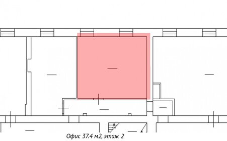 37,4 м², офис - изображение 3