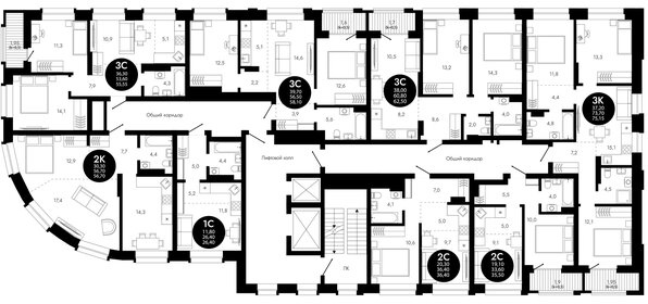 Квартира 36,4 м², 1-комнатная - изображение 2