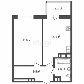 38,1 м², 1-комнатная квартира 4 600 000 ₽ - изображение 85