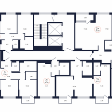 Квартира 94,8 м², 2-комнатная - изображение 3