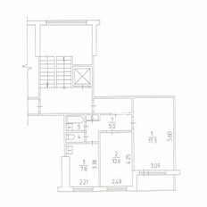 Квартира 46,3 м², 2-комнатная - изображение 2