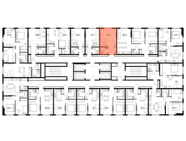 22,6 м², апартаменты-студия 4 927 500 ₽ - изображение 91