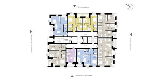 54,2 м², 3-комнатная квартира 1 470 000 ₽ - изображение 97