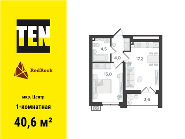 37,4 м², 1-комнатная квартира 9 972 000 ₽ - изображение 3