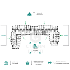 41,8 м², 1-комнатная квартира 4 099 133 ₽ - изображение 68