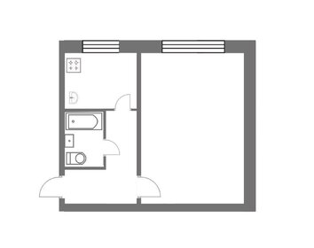 30 м², 1-комнатная квартира 1 600 ₽ в сутки - изображение 47