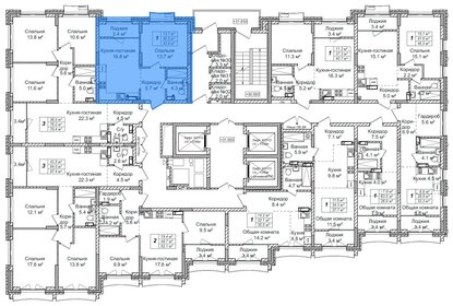 Квартира 43,9 м², 1-комнатная - изображение 1