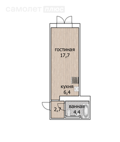 21 м², квартира-студия 7 200 000 ₽ - изображение 47