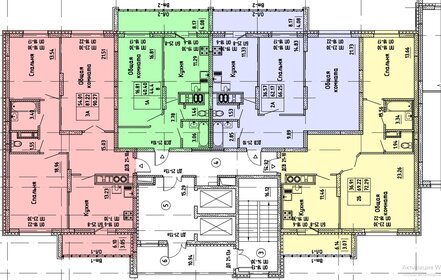 77,5 м², 2-комнатная квартира 6 744 240 ₽ - изображение 25