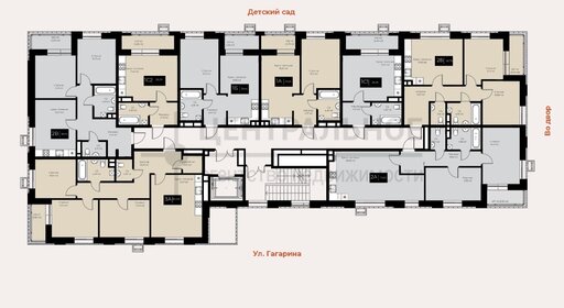 40,7 м², 1-комнатная квартира 6 999 000 ₽ - изображение 17