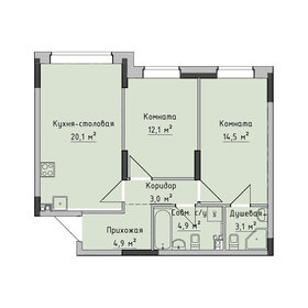 64 м², 3-комнатная квартира 5 190 000 ₽ - изображение 58