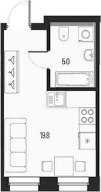 Квартира 24,8 м², студия - изображение 1