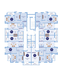 Квартира 55,5 м², 2-комнатная - изображение 3