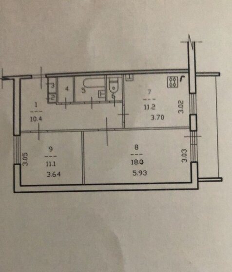 60,3 м², 2-комнатная квартира 3 950 000 ₽ - изображение 50