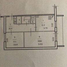 Квартира 60,3 м², 2-комнатная - изображение 1