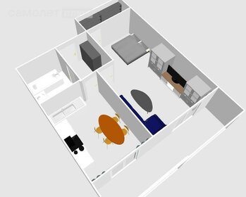 Квартира 38,5 м², 1-комнатная - изображение 4