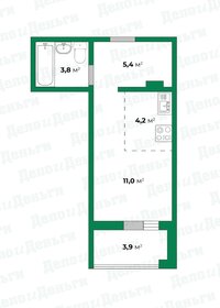 Квартира 28,3 м², студия - изображение 1