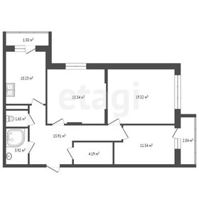 Квартира 85 м², 3-комнатная - изображение 1