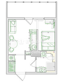 27,7 м², квартира-студия 9 941 788 ₽ - изображение 27