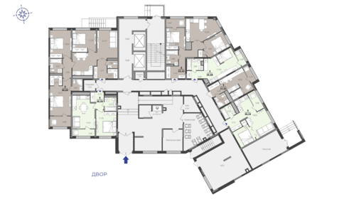 78,9 м², 3-комнатная квартира 7 811 100 ₽ - изображение 38