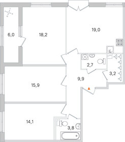 120 м², 3-комнатная квартира 29 500 000 ₽ - изображение 88