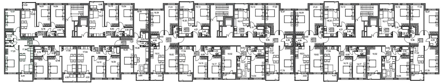 85 м², 3-комнатная квартира 9 400 000 ₽ - изображение 42