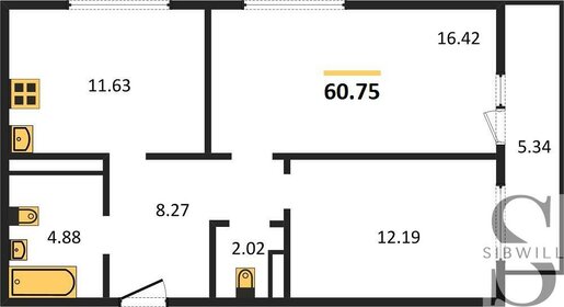 40 м², 2-комнатная квартира 7 500 000 ₽ - изображение 127