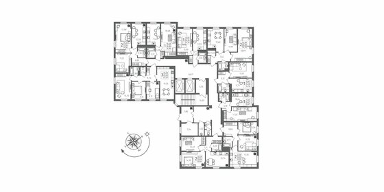 30,3 м², квартира-студия 3 320 000 ₽ - изображение 70