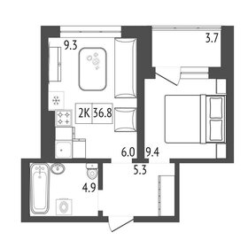 42 м², 1-комнатная квартира 4 711 751 ₽ - изображение 40
