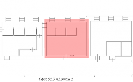 91,3 м², офис - изображение 5